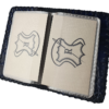 Handmade leather card case Ramezani