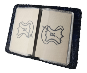 Handmade leather card case Ramezani