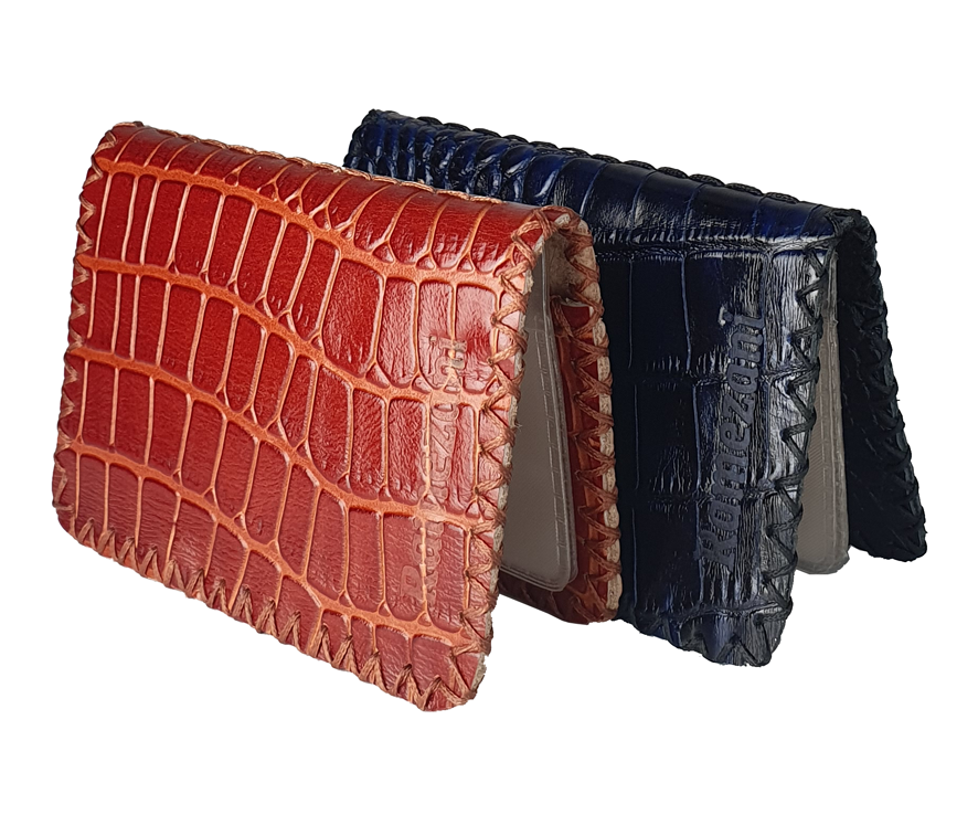Handmade leather card case Ramezani